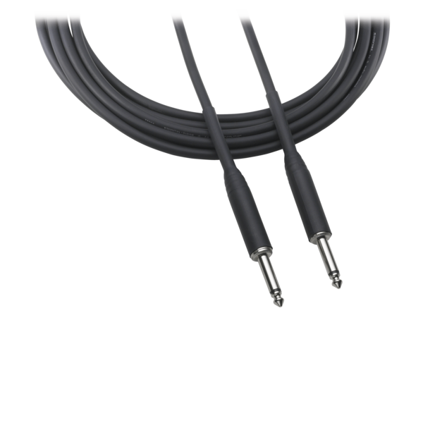 INSTRUMENT CABLE, 1/4" - 1/4" PHONE PLUG, 25'
